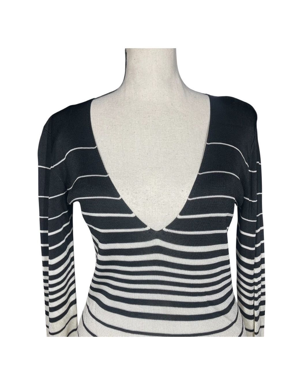 Striped Knit Sweater - Picture 3 of 4